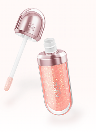 Олійка для губ kiko milano 3d hydra lip oil - 02 atomic orange (000016-02)