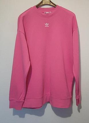 Adidas оригінал жіноча кофта лонгслів рожевий розмір s 10