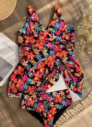 Новий жіночий танкіні (роздільний купальник) 👙
