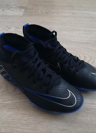 Копи бутси nike jr mercurial superfly 9 club black 36 розмір