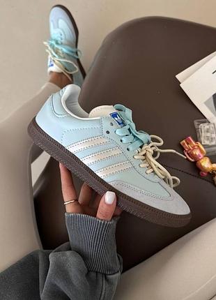 Adidas samba
blue / double laces premium