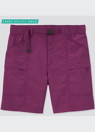 Шорти uniqlo nylon utility geared unisex shorts multi pocket нейлонові унісекс
