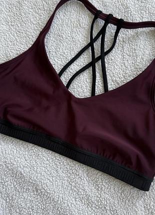 Спортивний топ-бра under armour crossback strappy з відкритими лямками (оригінал)