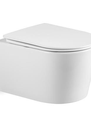 Laska унітаз підвісний (52*36*36,5 см, twist, сидіння duroplast)