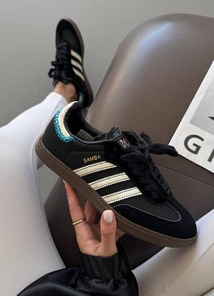 Adidas samba x feifei ruan black premium