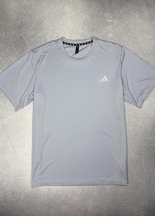 Adidas aeroready футболка легка літня спортивна сіра xl