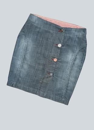 Спідниця жіноча motor jeans на гудзиках розмір s