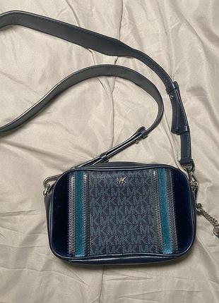 Michael kors signature tricolor camera bag сумка