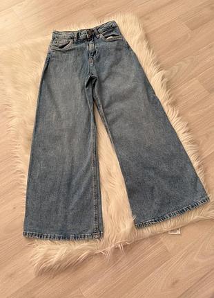 Джинси wide leg с&a
