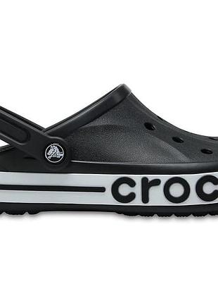 Сабо crocs bayaband clog чорні чоловічі m10 w12