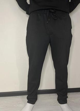Штани спортивні lc waikiki vision slim fit чорні чоловічі xl