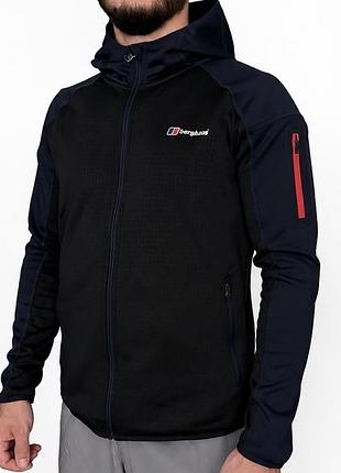 Berghaus thermo   мужская спортивная термокофта-зип худи