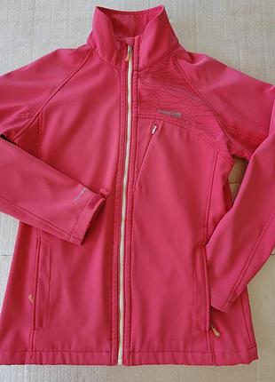 Яскраво-рожева жіноча куртка regatta softshell, м (38) розмір