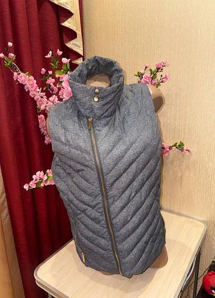 Женская стеганая  жилетка с карманами women only uk 12 eur 40