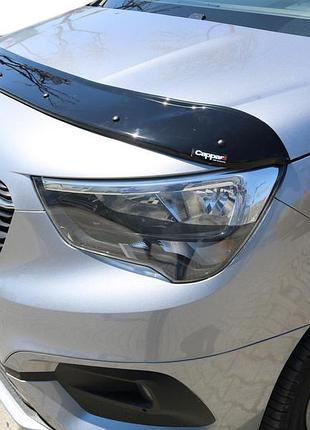 Дефлектор капота (eurocap) для opel combo 2019- гг