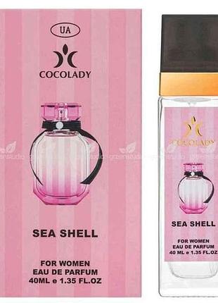 Парфюмированная вода для женщин 40мл sea shell аромат victorias secret bombshell тм cocolady