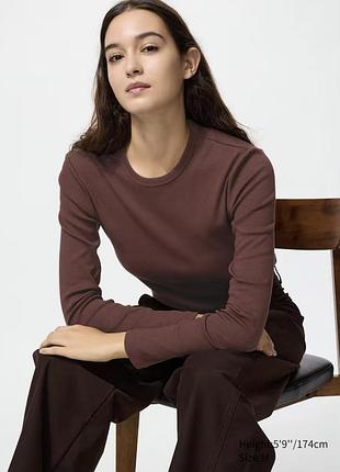 Жіночий лонгслів uniqlo