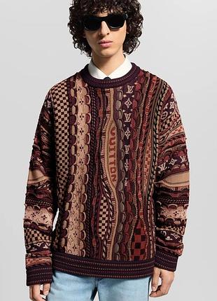 Светр чоловічий louis vuitton в'язаний