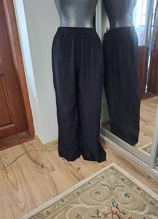 Вискозные с карманами штаны 👖 большого размера