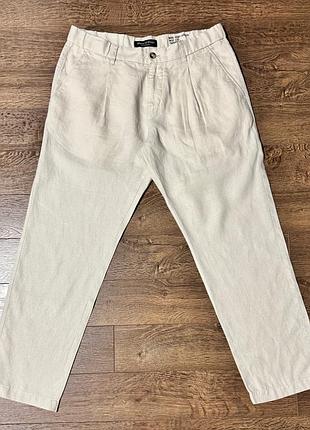 Льняные брюки marc o polo .