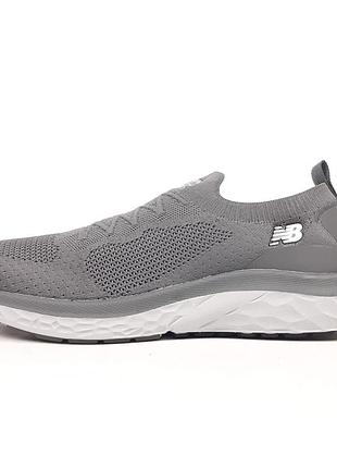 New balance тапкі мокасіни сліпони сірі 44