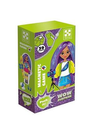 Магнитная игра vladi toys одень путешественницу (vt3210-15)