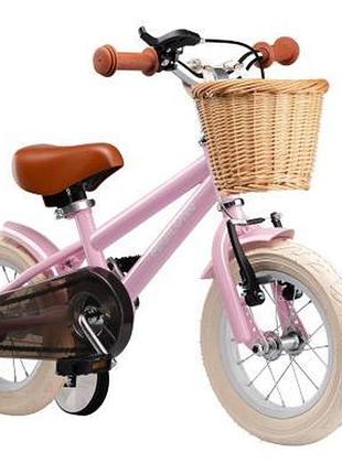 Дитячий велосипед miqilong rm 12" рожевий (atw-rm12-pink)