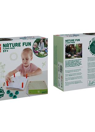 Пресс для цветов hape nature fun гербарий с красками (e5574)