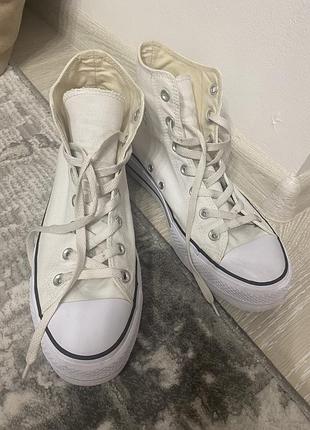 Високі  кеди converse chuck taylor all star lift (платформа) — розмір 41.5 (26.5 см)