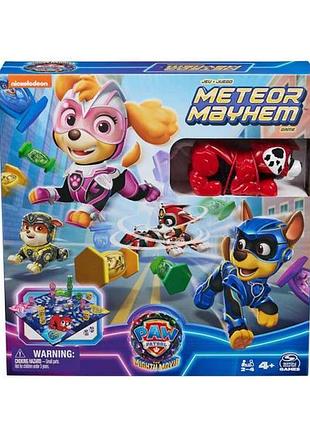 Настольная игра spin master щенячий патруль в кино 2 метеоритный шквал (sm98533/6067834)