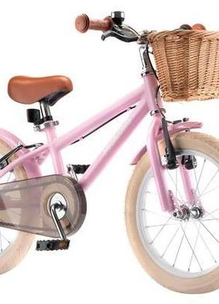 Дитячий велосипед miqilong rm 16" рожевий (atw-rm16-pink)