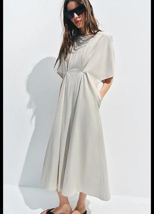 Сукня 4786/071/811 zara міді оригінал