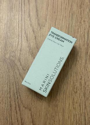 Крем для шкіри навколо очей marini skinsolutions transformation eye cream.