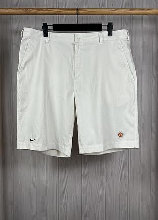 Nike golf manchester united оригінальні білосніжні шорти розмір 38