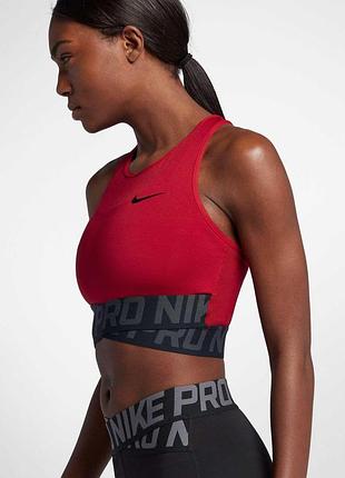Женский спортивный топ для тренировок nike pro dri fit оригинал найк