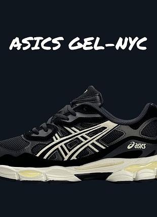 Asics gel-nyc black white