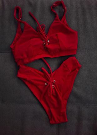 Купальник красный от a lingerie