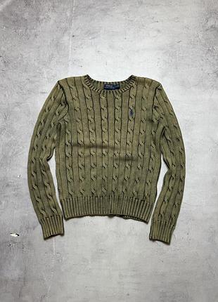 Светр polo ralph lauren з ефектом ржавий рідкісний м розмір