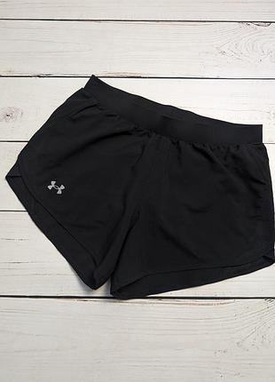 Женские легкие спортивные шорты для бега и тренировок under armour оригинал андер армор укороченные