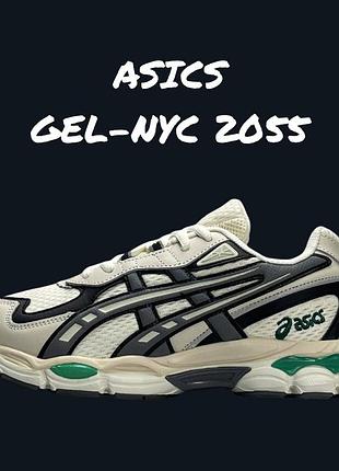 Asics gel-nyc 2055 beige grey black