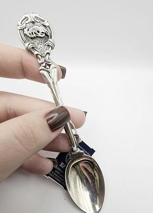 Ложка серебряная "гороскоп. рак" 25,61 г