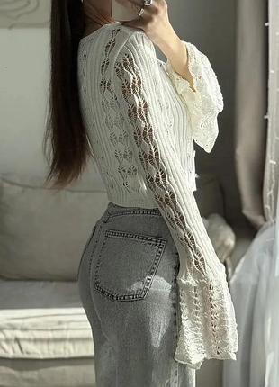 Ажурна кофтинка 7