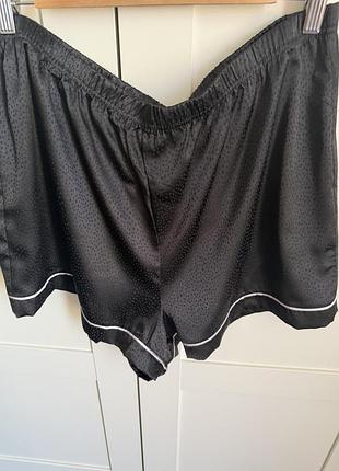 Сатиновые пижамные/домашние шорты bcbg max azria