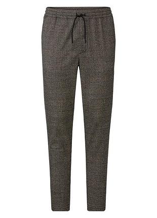 Штани skinny на резинці з кишенями для чоловіка livergy lenzing ecovero 444139 xl сірий