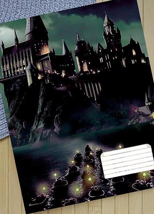 Тетрадь гарри поттер слизерин harry potter slytherin линия 18 листов (30949)