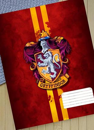 Тетрадь гарри поттер ґрифиндор harry potter gryffindor клетка 18 листов (30890)