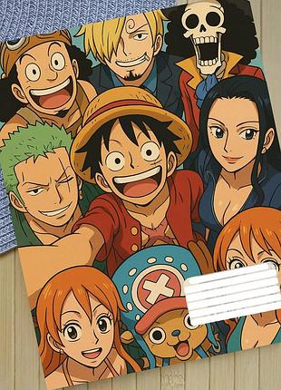 Тетрадь ван пис one piece линия18 листов (30809)
