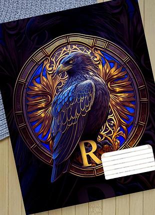 Тетрадь гарри поттер рейвенклов harry potter ravenclaw линия 18 листов (30910)