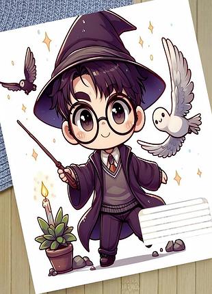 Тетрадь гарри поттер harry potter клетка 18 листов (30957)