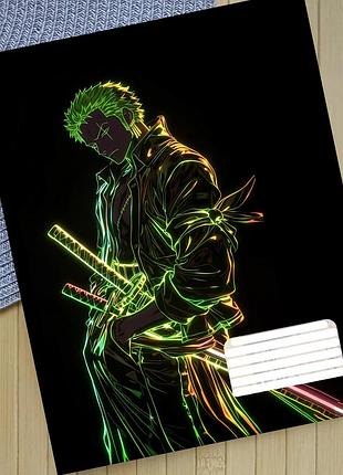 Тетрадь ван пис one piece клетка 18 листов (30795)